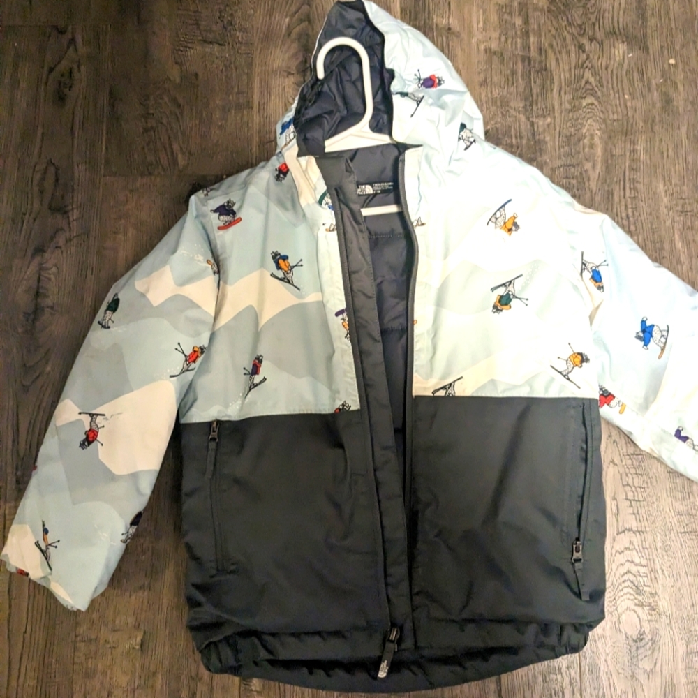 North face kids boys jacket size 5t